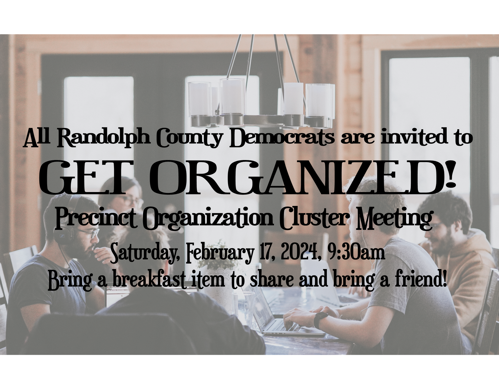 2024 Precinct Organization Cluster Meeting · Randolph County Democratic ...